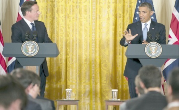 Obama et Cameron font pression sur Moscou au sujet de la Syrie