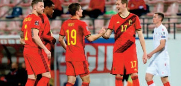 Mondial 2022: Carton plein de la Belgique et des Pays-Bas