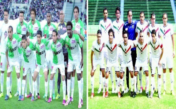 Le coude-à-coude Raja-ASFAR arbitré par le DHJ et le MAS