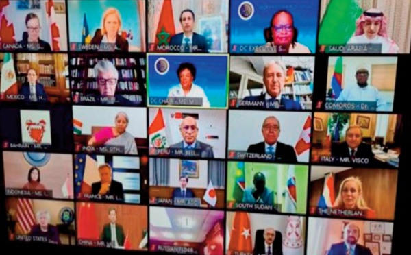 Mohamed Benchaaboun plaide pour un accès équitable, juste et abordable aux vaccins