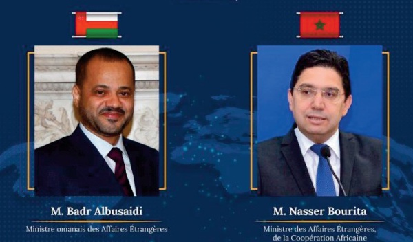 Nasser Bourita s'entretient avec son homologue omanais