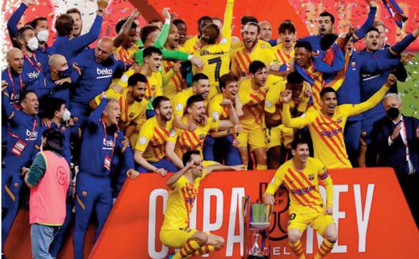 Coupe d'Espagne. Griezmann et Messi offrent son 31ème sacre au Barça