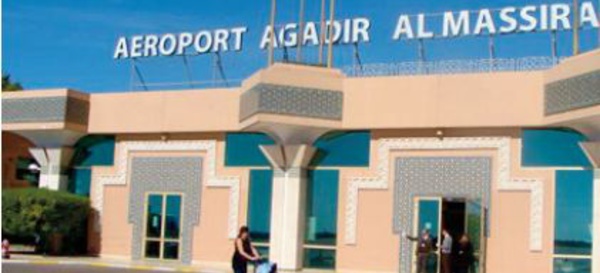 L’aéroport Agadir-Al Massira enregistre une baisse de 81% du trafic des passagers à fin mars