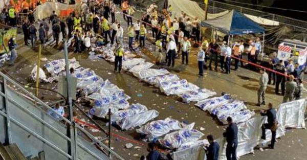 Au moins 44 morts lors d’ une bousculade à un pèlerinage au mont Méron