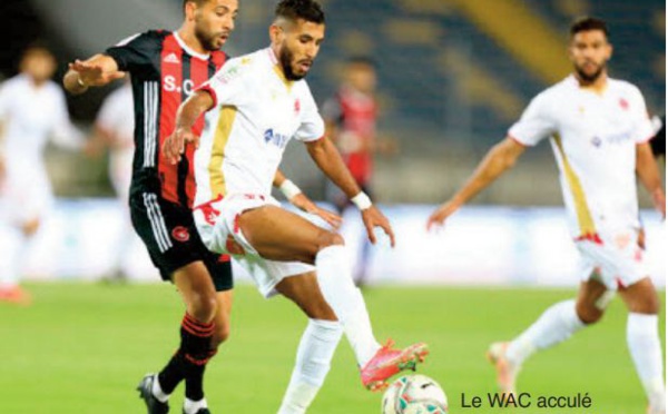 Troisième contre-performance de suite pour leWydad