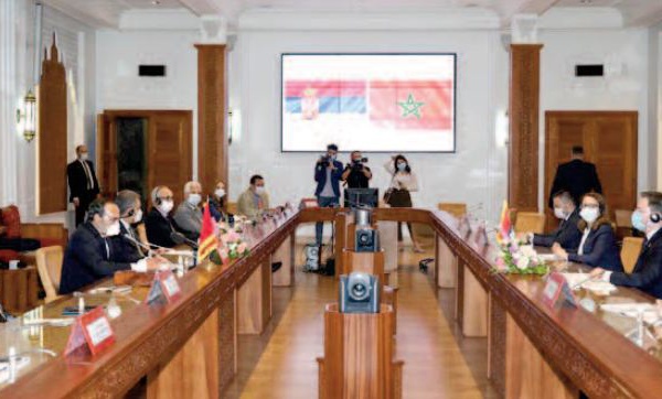 La Serbie salue la politique sage de S.M le Roi sur les plans national et international