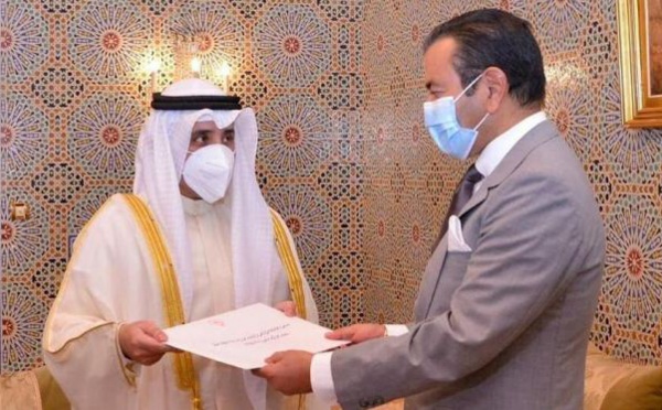 Message de l’Emir de l’Etat du Koweït à S.M le Roi