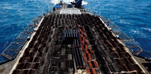 Les Etats-Unis saisissent une cache d'armes en mer d'Arabie