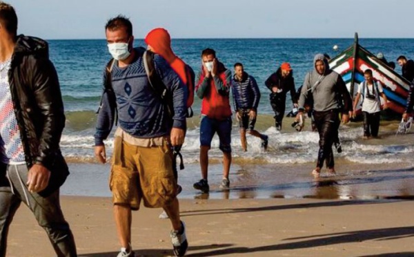 Les migrants irréguliers marocains au Top 4 des nationalités les plus représentées aux Balkans