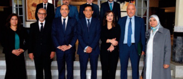Réunion hebdomadaire du bureau de la Chambre des représentants sous la présidence de Habib El Malki