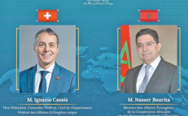 Entretien téléphonique entre les chefs des diplomaties du Maroc et de la Suisse