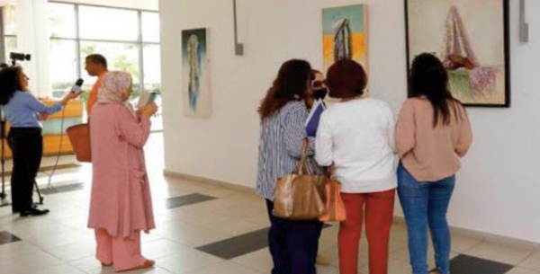 Vernissage à Rabat de l’ exposition “L’ orfèvre de la nature morte ” de Hassan Boukhari