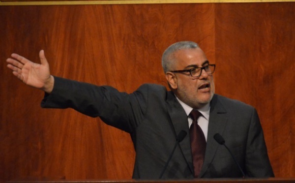 Au Parlement, Benkirane brandit l’épouvantail des élections anticipées