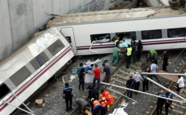 Déraillement du TGV espagnol