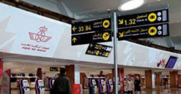Les aéroports du Maroc accueillent 195.547 passagers en l’ espace d’ une semaine