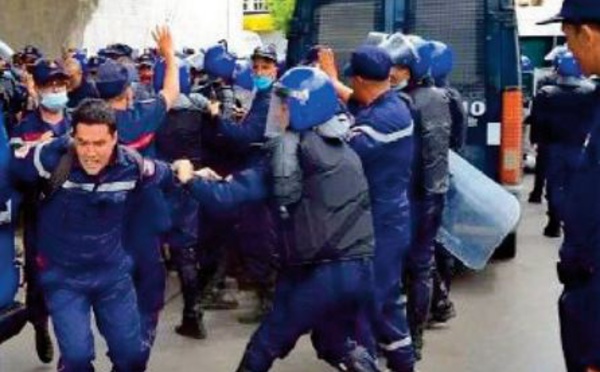 La répression brutale des manifestations par le régime des généraux en Algérie dénoncée devant le CDH