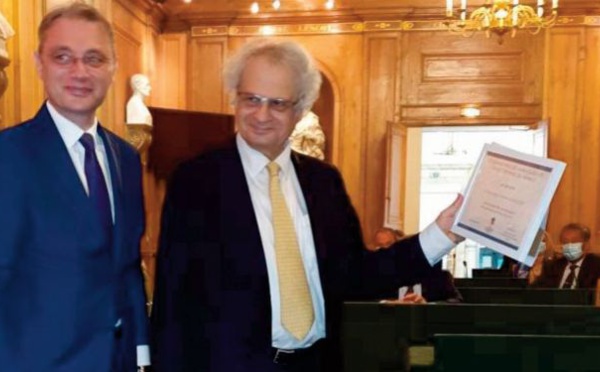Amin Maalouf lauréat du prix littéraire des ambassadeurs francophones