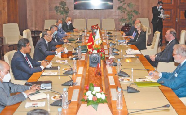 Habib El Malki s ’ entretient avec le président de l'Assemblée Parlementaire du Conseil de l’Europe