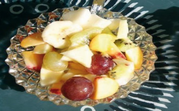 Recette : Salade de fruits (toute nature)