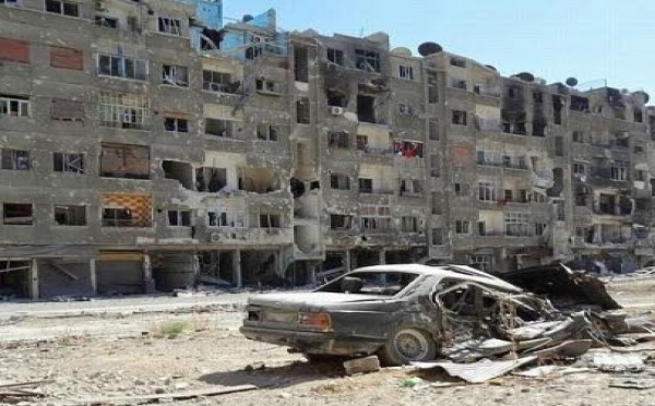 Au moins 100 morts dans des bombardements près de Damas