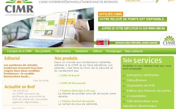 Mise en ligne par la CIMR de Télé-adhésion
