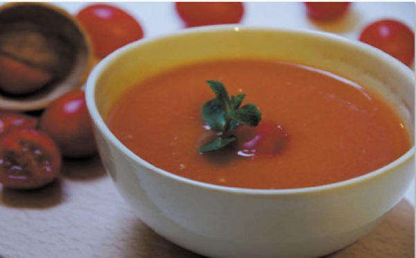 Recette : Velouté de tomates