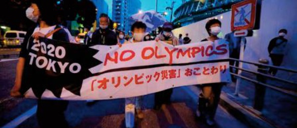 Les opposants japonais aux Jeux impuissants mais toujours en colère