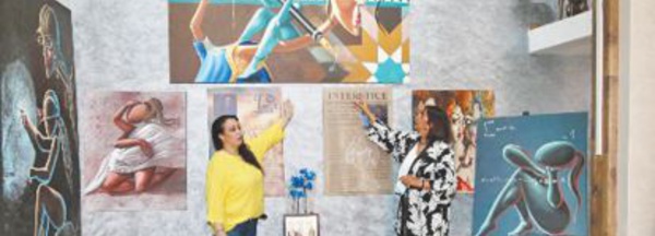 L'art plastique au féminin: trois questions à l’artiste Nadia Ghessal