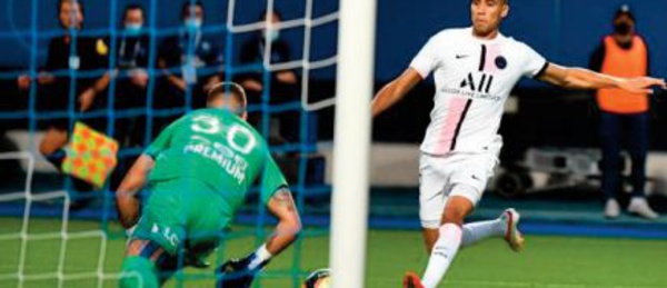 Hakimi ouvre le compteur des buts du PSG en Ligue 1