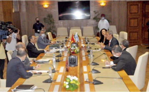 Habib El Malki s'entretient avec le président de la Commission des AE et de la Défense à la Knesset