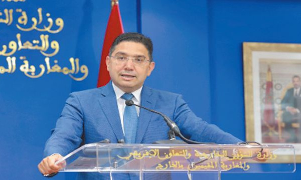 Nasser Bourita : La visite du ministre israélien des AE au Maroc traduit l'engagement commun à concrétiser les relations bilatérales