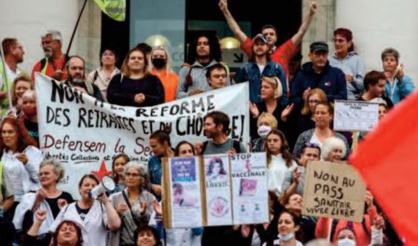 En France, une rentrée sociale à l'ombre des manifestations contre le pass sanitaire