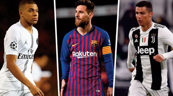 Après Messi et Ronaldo, Mbappé en 3ème étoile filante ?