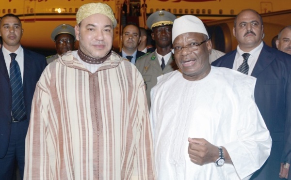 Participation Royale à l’investiture du Président malien