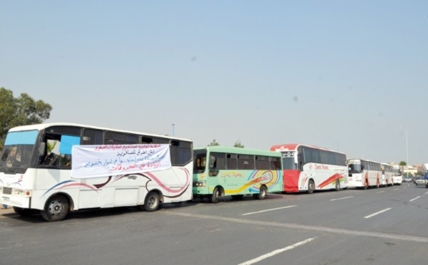 Les transporteurs interdits de manifester