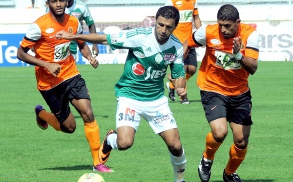 Le Raja accroché piètrement par la RSB  et le Wydad coiffé au poteau par le Kawkab