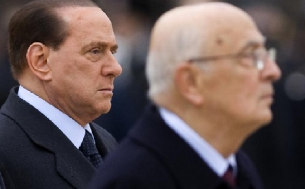 Tensions entre Berlusconi et Napolitano