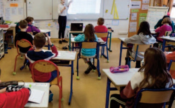 Les élèves de primaire tombent le masque dans 47 départements français