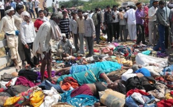 Bousculade mortelle dans un temple en Inde
