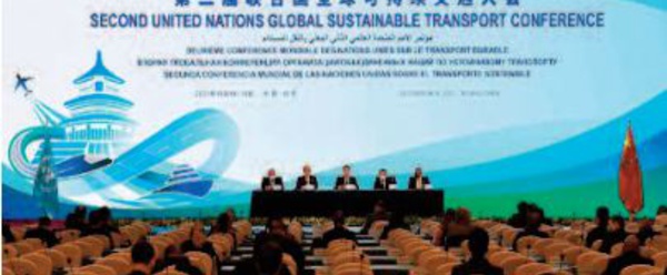 La Conférence mondiale sur le transport durable adopte la Déclaration de Beijing