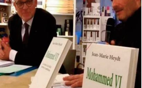 Jean-Marie Heydt présente son livre "Mohammed VI, la vision d' un Roi: actions et ambitions"