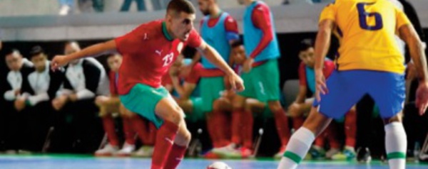 L’EN de futsal surclasse le Brésil en amical à Laâyoune