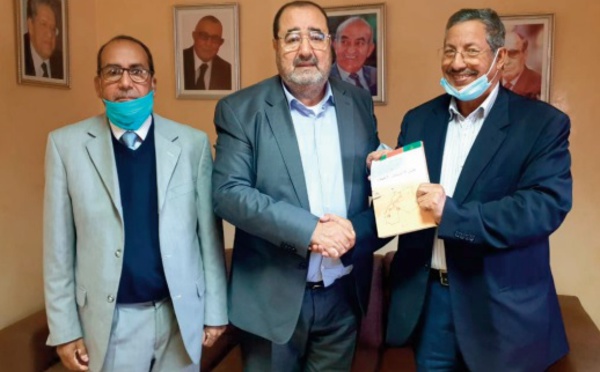 Le Premier secrétaire reçoit Noureddine Bilali et Biyat Zighm