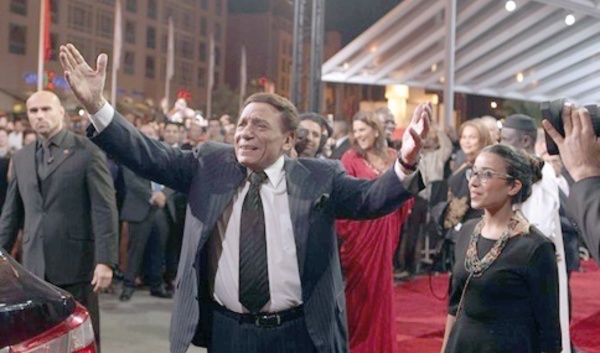 Adel Imam foule le tapis rouge