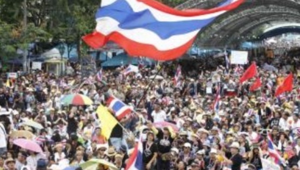 Reprise des manifestations en Thaïlande