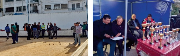 Tournoi des 12 heures de sports boules: Consécration de l’équipe du Rachad Bernoussi
