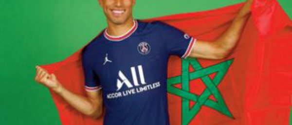 Achraf Hakimi dans l’équipe type de l’Afrique