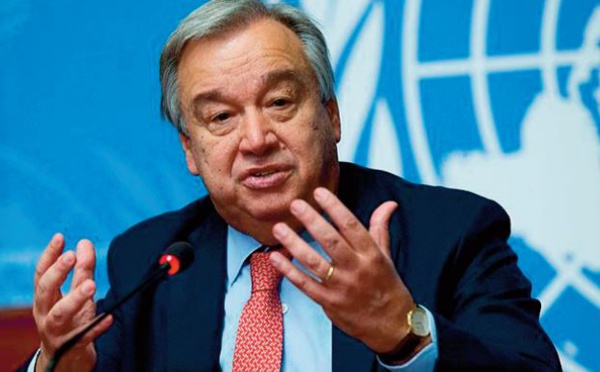Antonio Guterres réaffirme la centralité du processus politique onusien au sujet de la question du Sahara marocain