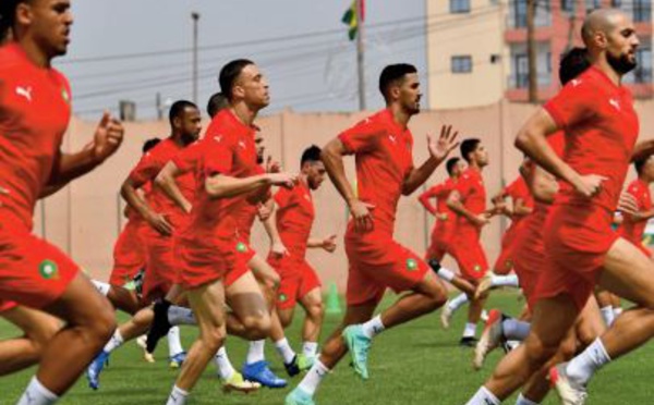 Les entraînements de l’EN sans Hakimi, Bounou et Fajr