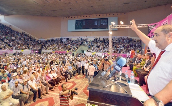 Manifestation contre le chantage et la paupérisation